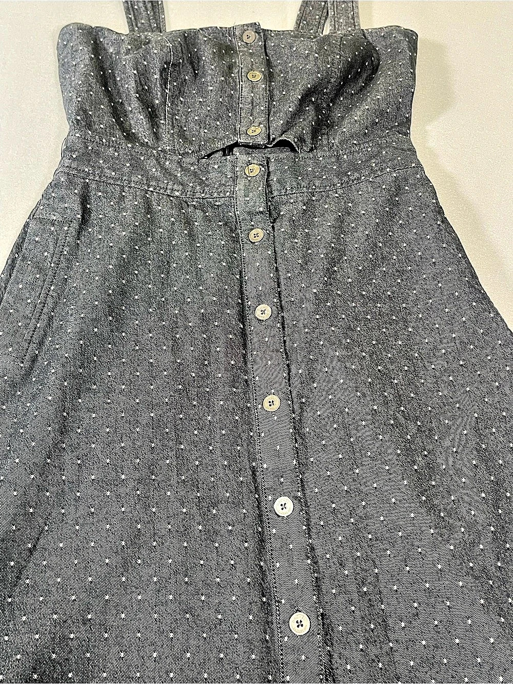 Rachel Rachel Roy Polka Dot Cutout Button Front Midi Dress Size 6 - Picture 8 of 10